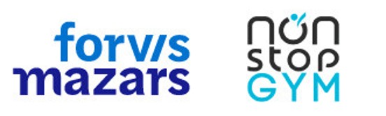 Logo Partenaires Forvis mazars - NON STOP GYM