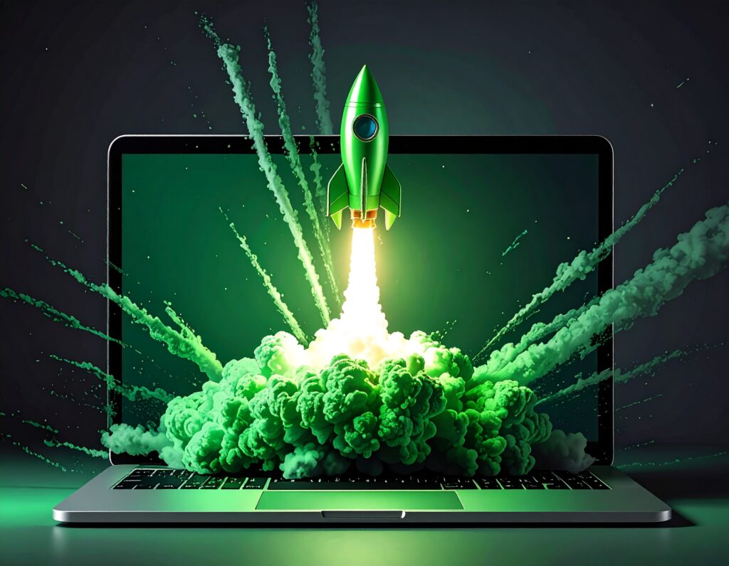 Sage-green-rocket